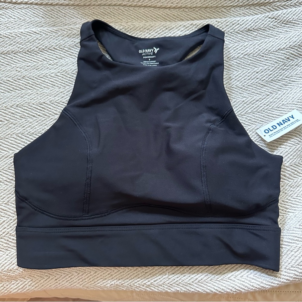Black Old Navy Sports Bra